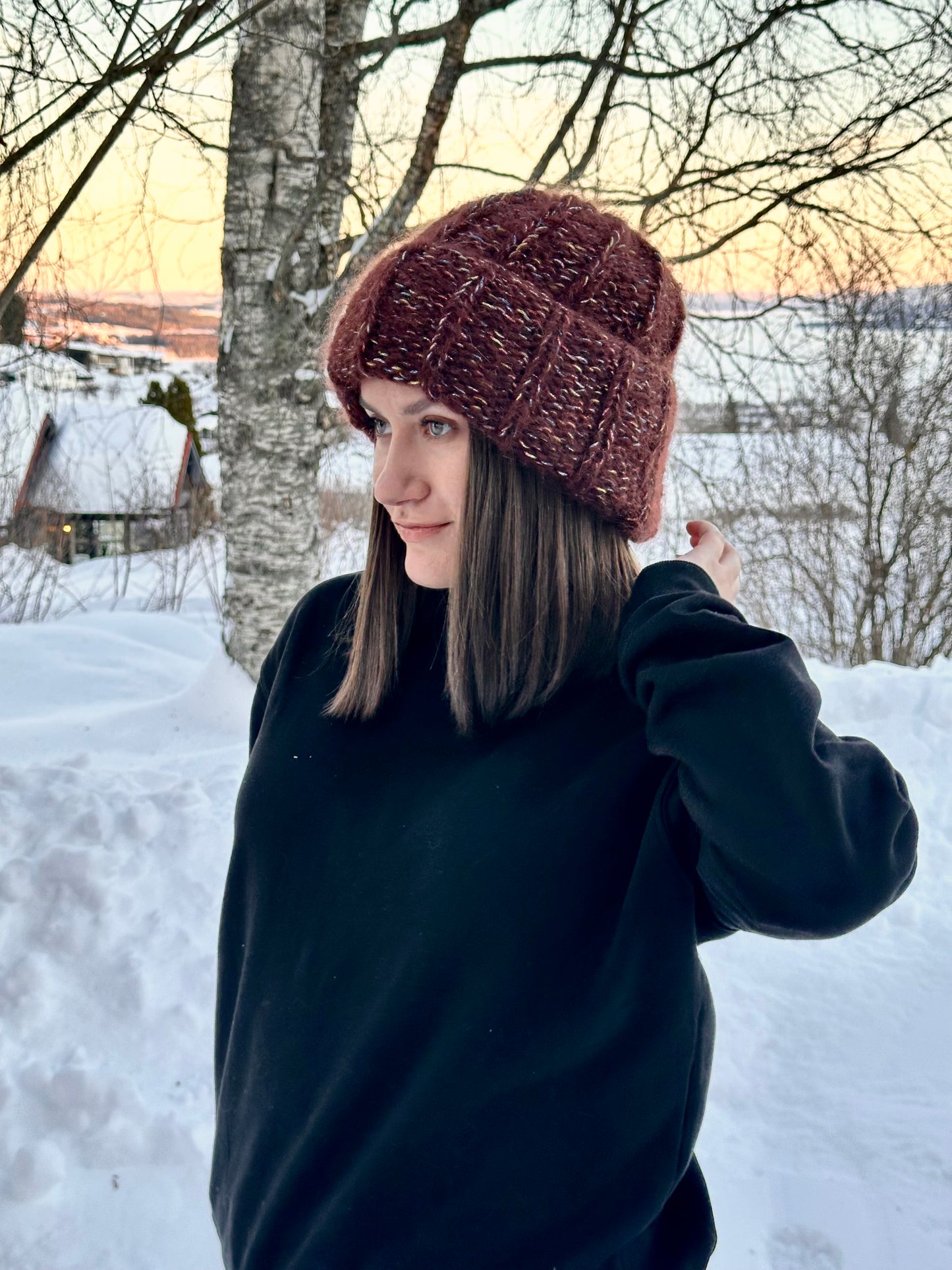 The Vintage Beanie - Strikkeoppskrift