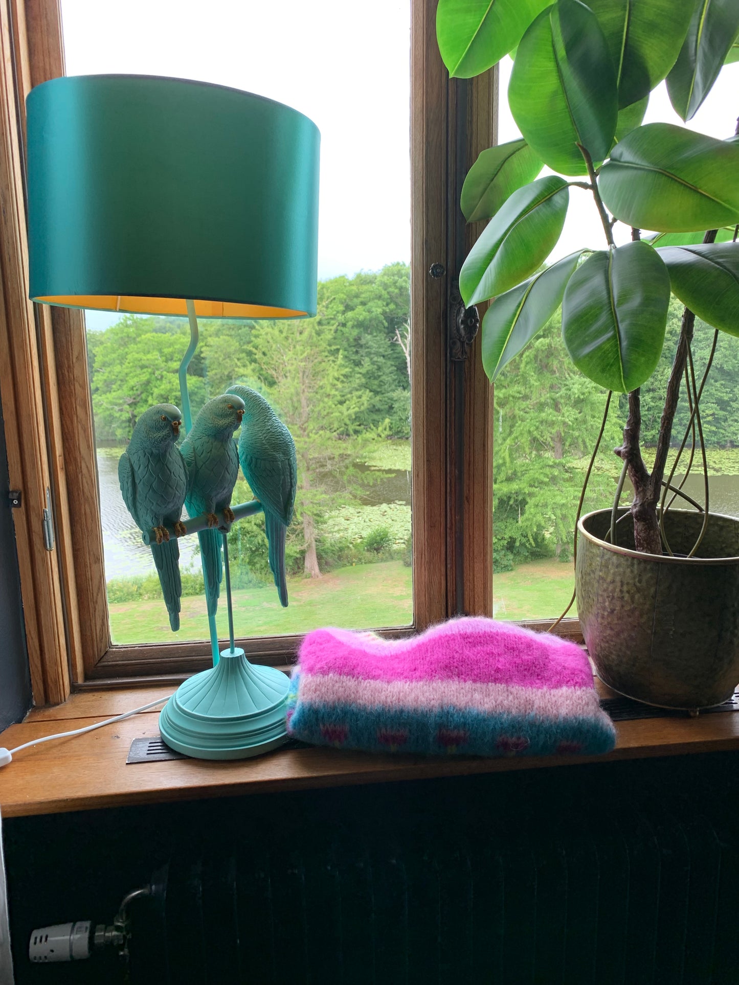 Bohemian Flowers / trekvart erme -Strikkeoppskrift