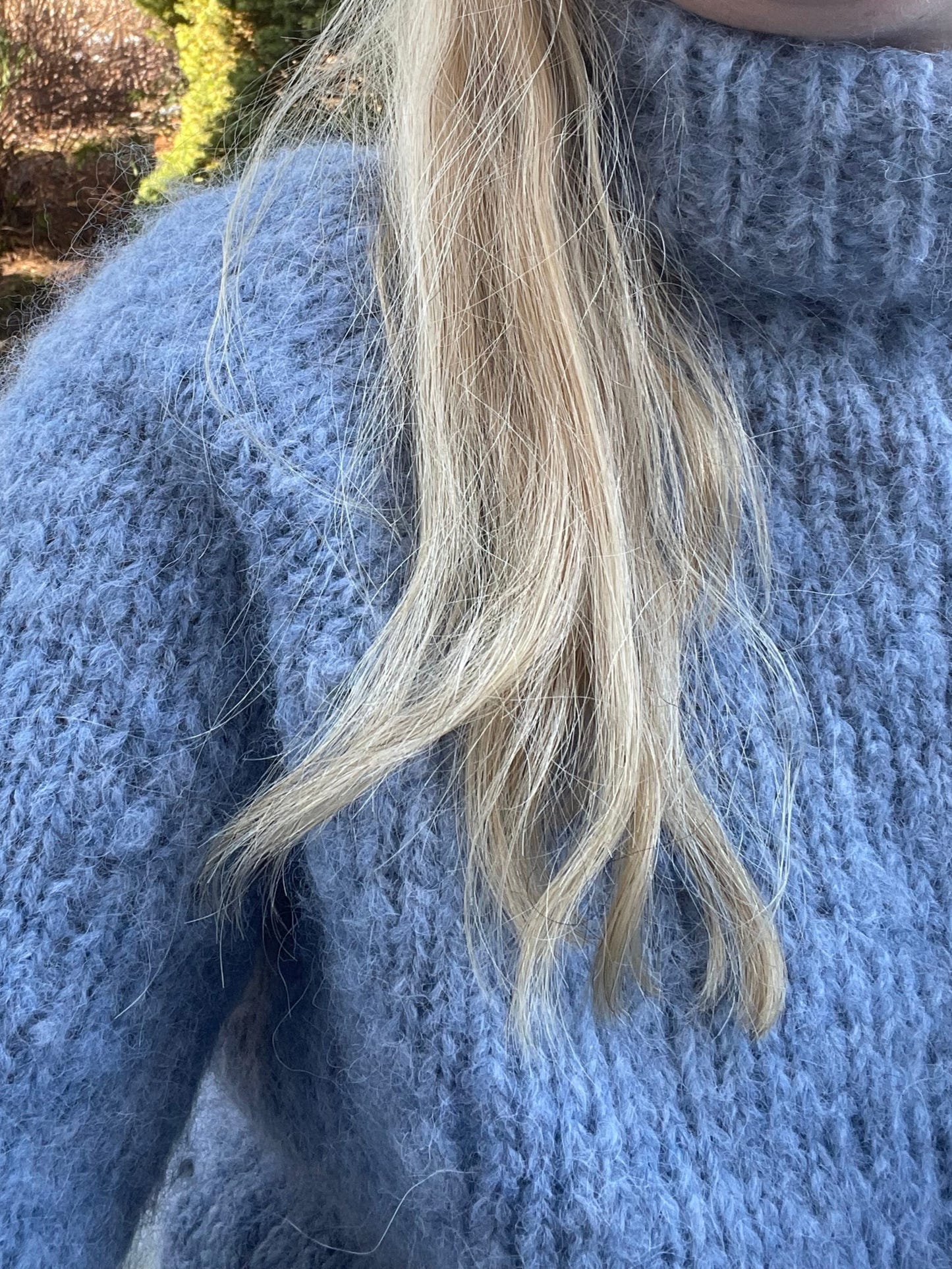 Sky High Blue - strikkeoppskrift