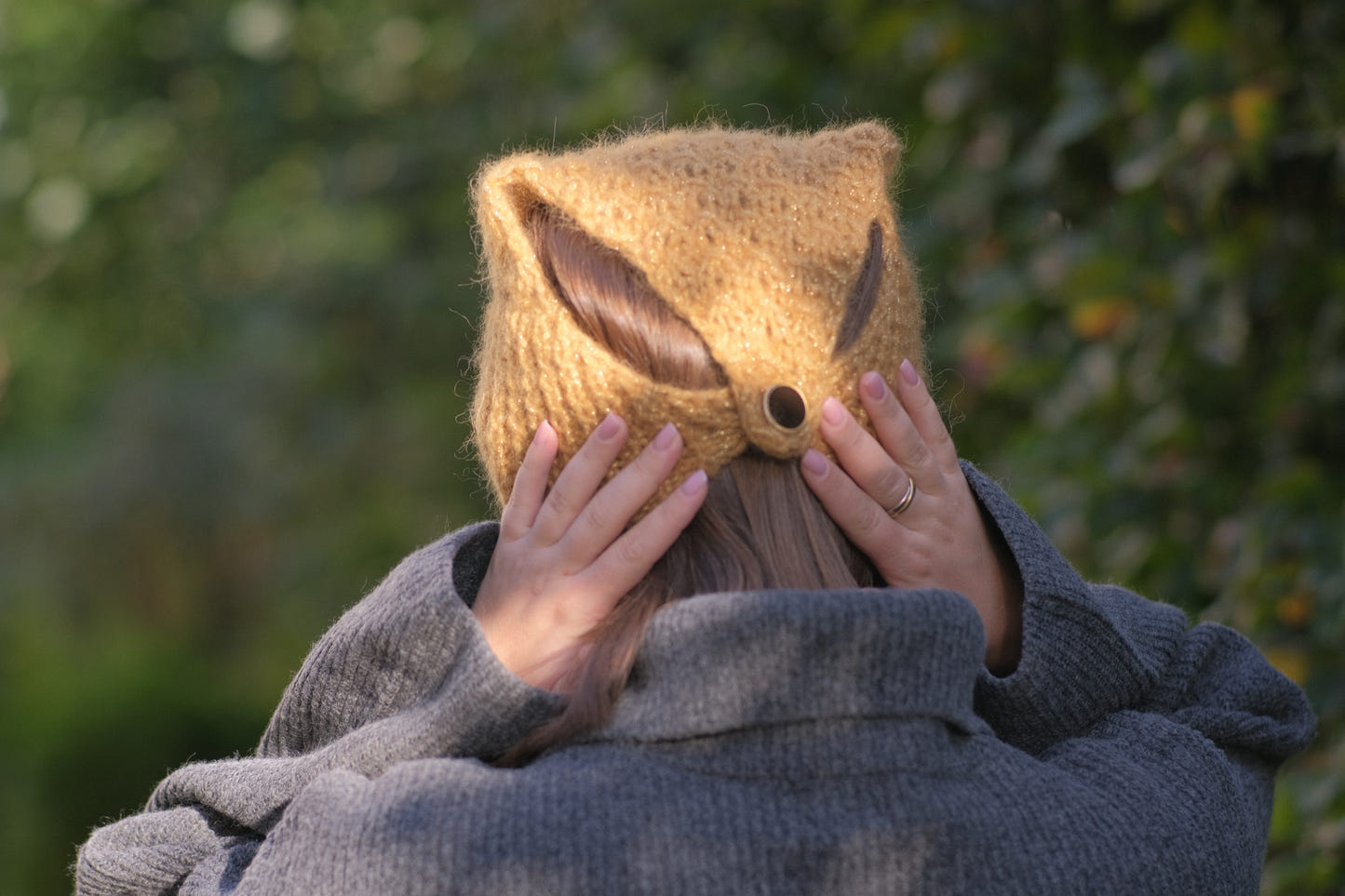 Gold - Annas Beanie Scarf