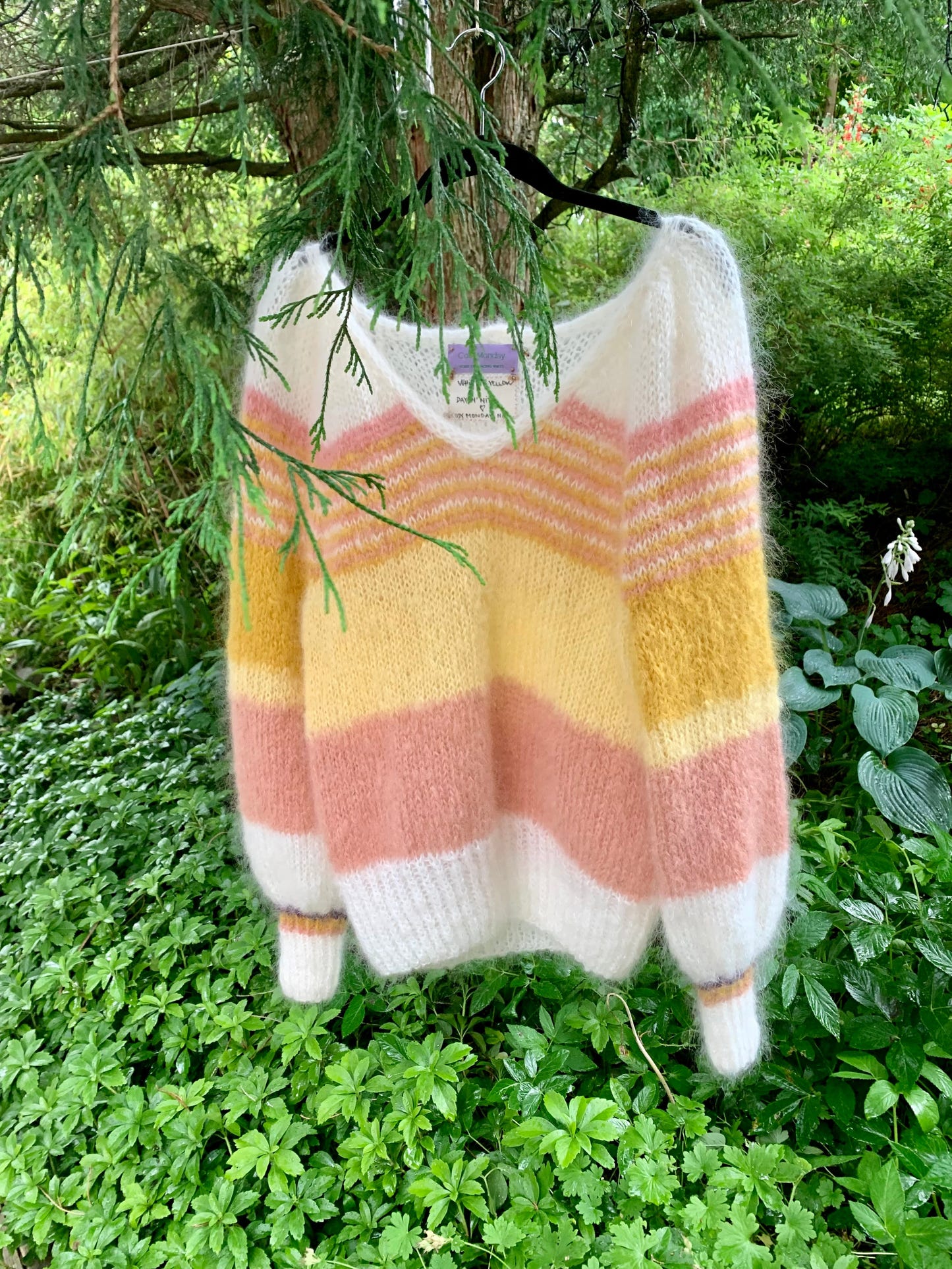 Pink & Lilac - Day'n'Night - knitting pattern