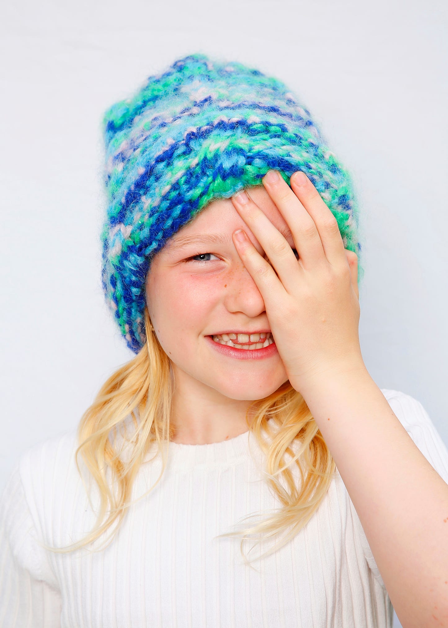 The Mosaic One - The Beanie - strikkeoppskrift