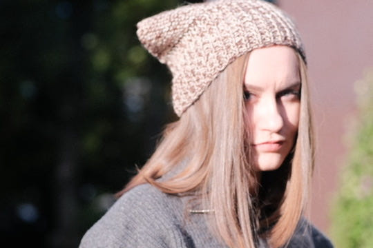 Anna's Hood Scarf - Chestnut Edition