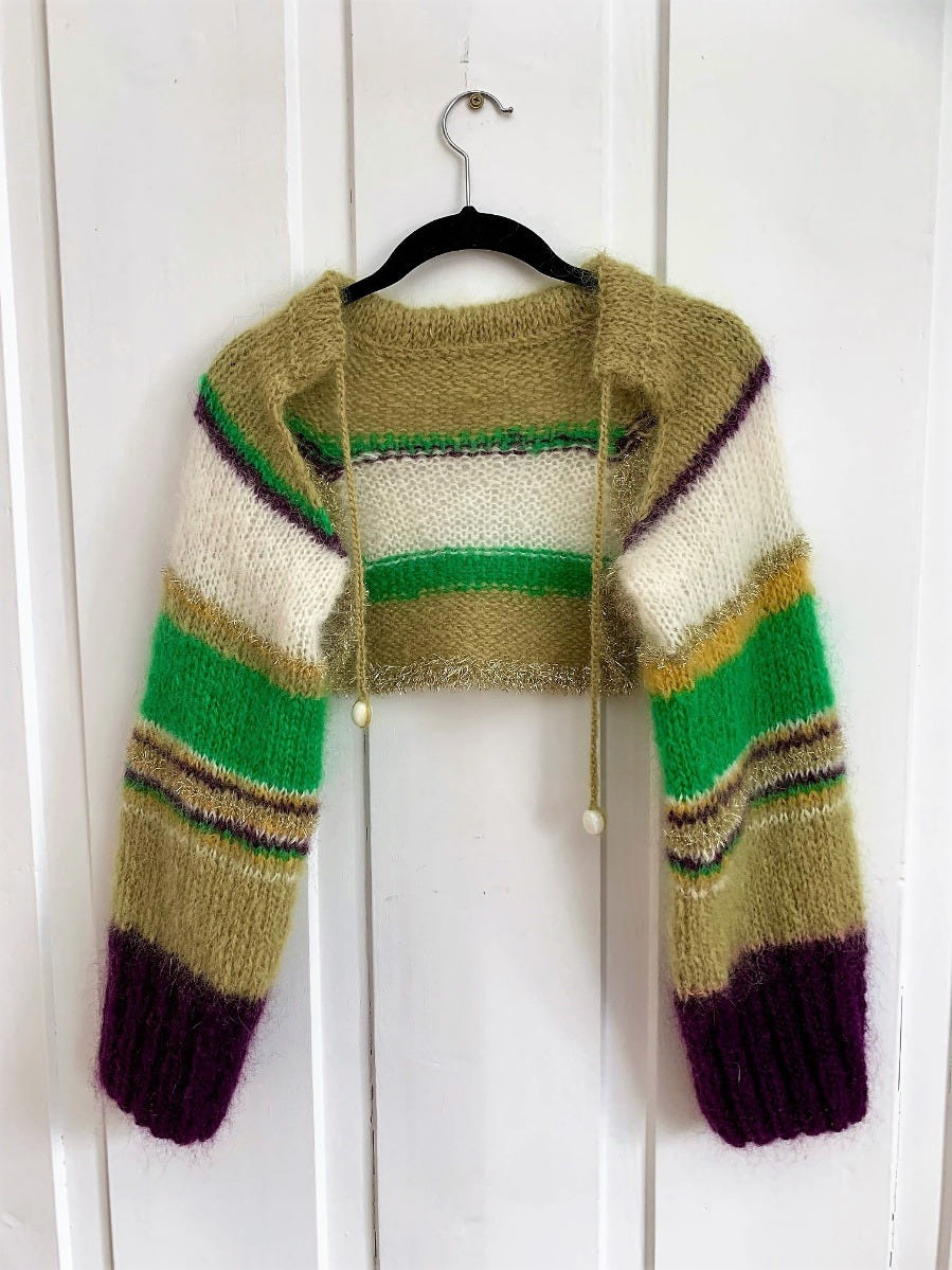 Lotus Bolero · Green & White