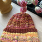 Striped Rust Flow - The Beanie