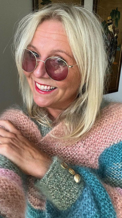 Pink & Green - COLORATURA - knitting pattern