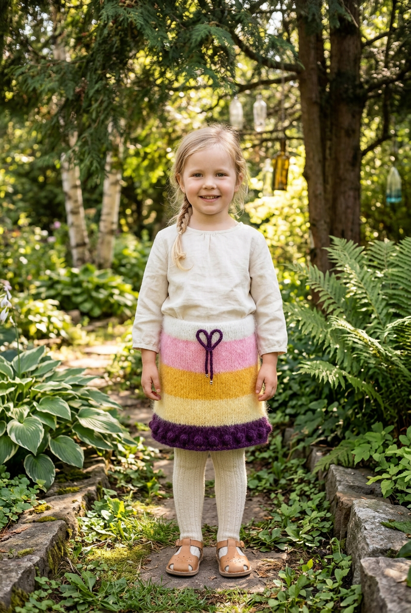 Little Miss Sunshine – The Skirt (AI-generert bilde)
