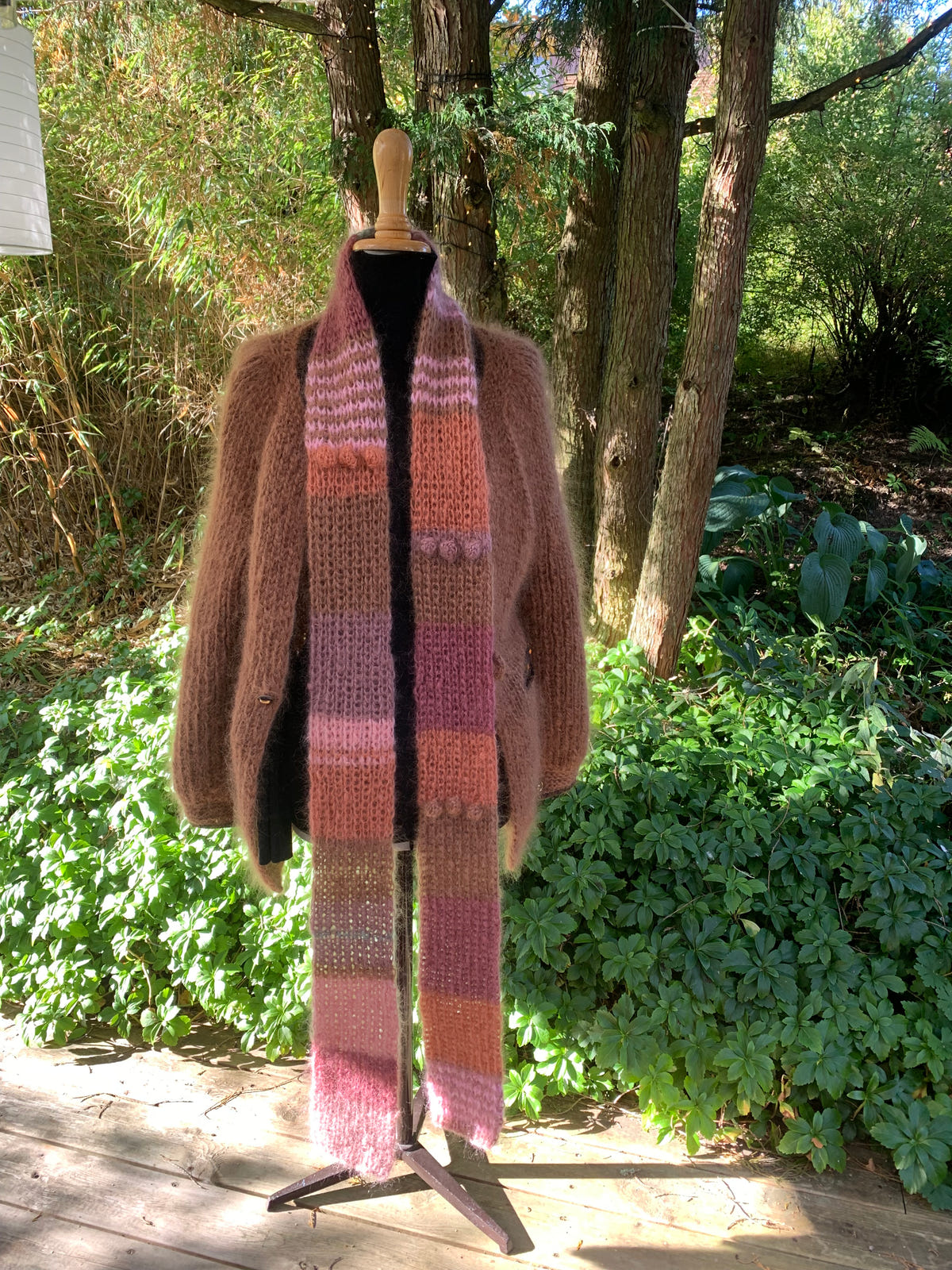 Anna's Rose Scarf