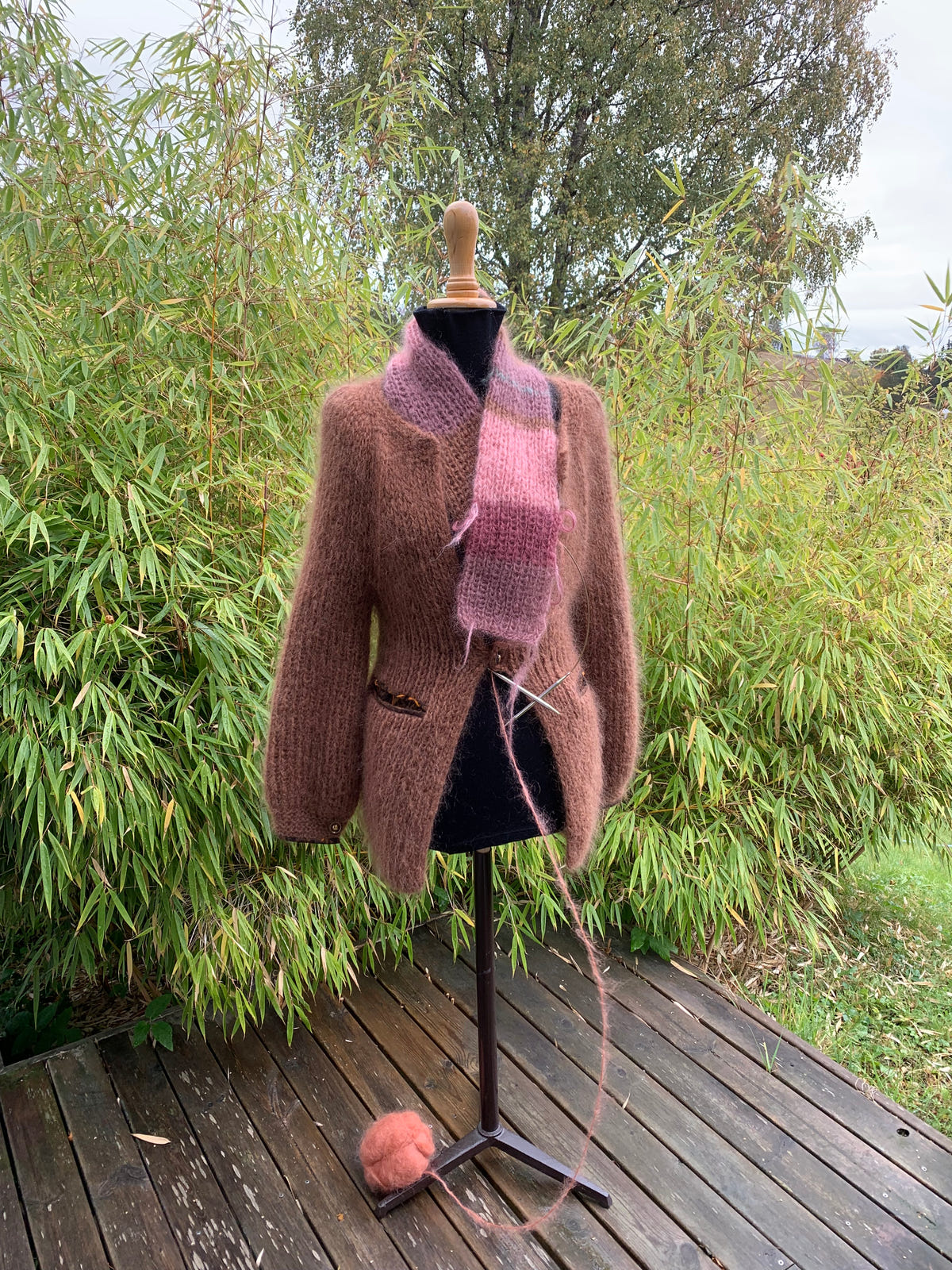 Anna's Rose Scarf