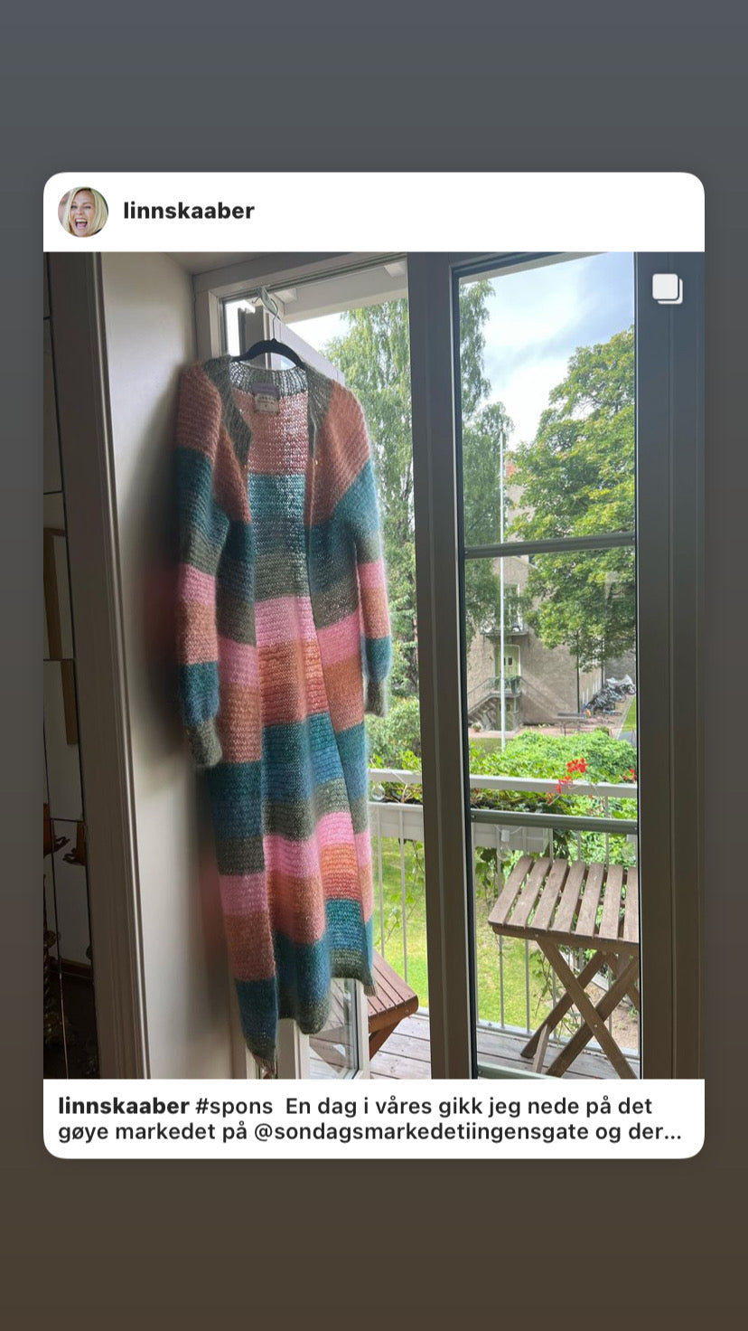 Pink & Green - COLORATURA - knitting pattern