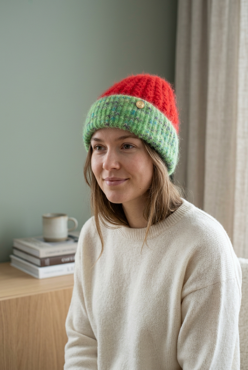Red Glam – Green Edition – The Beanie