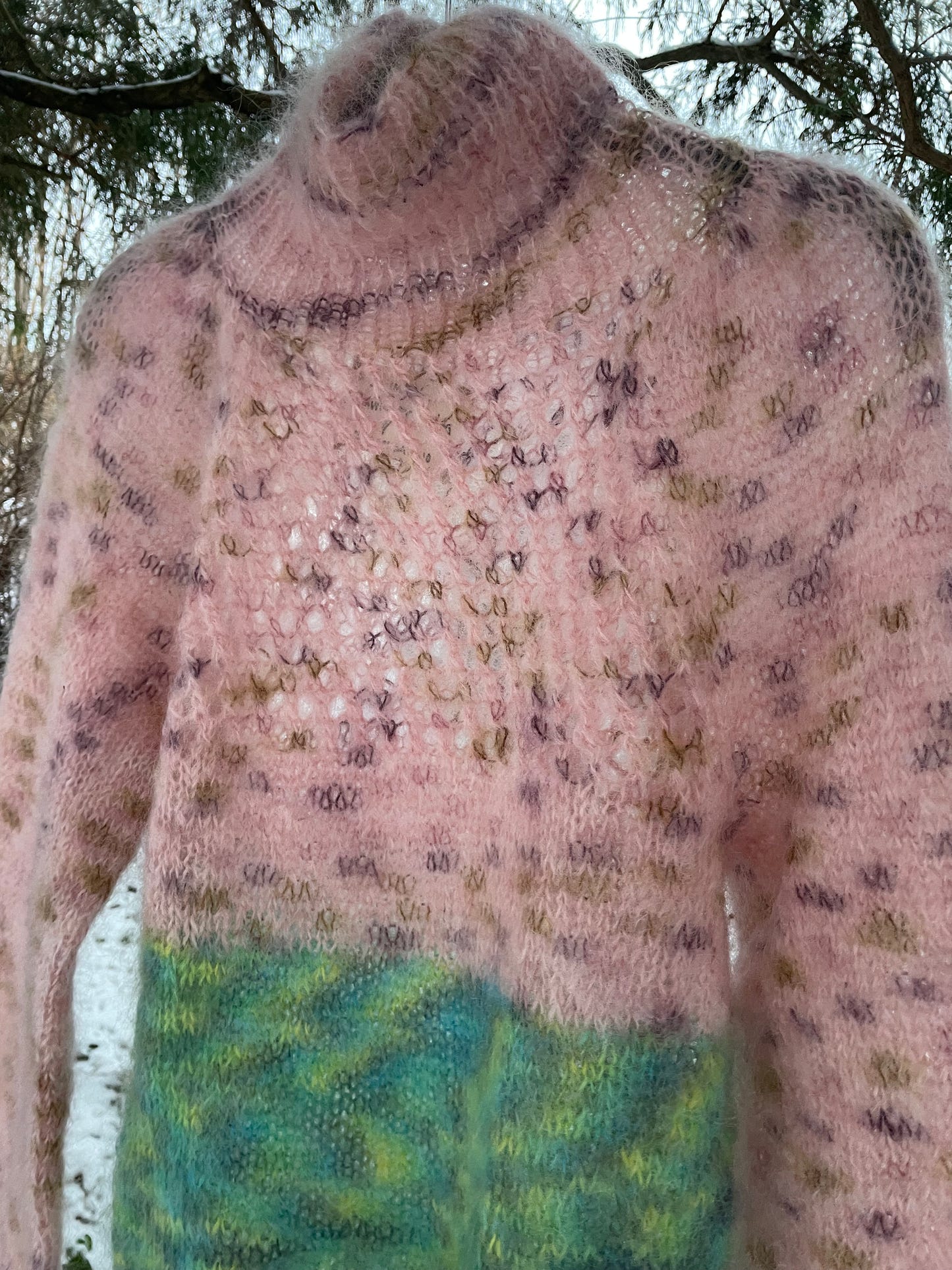 Pink Sky - Arctic Snow collections - m / smalt erme