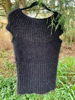 Top in mohair and gold with long, wide ribbing – Love Actually from CosyMonday