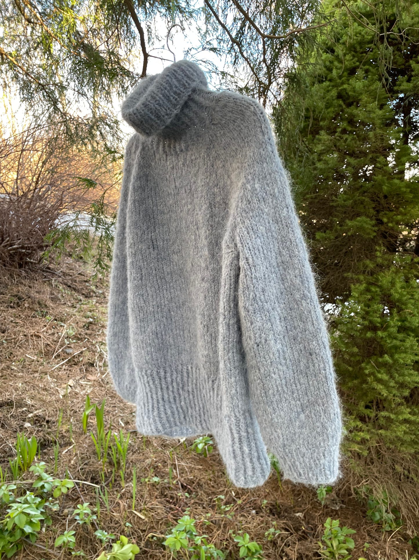 Sky High Blue - strikkeoppskrift