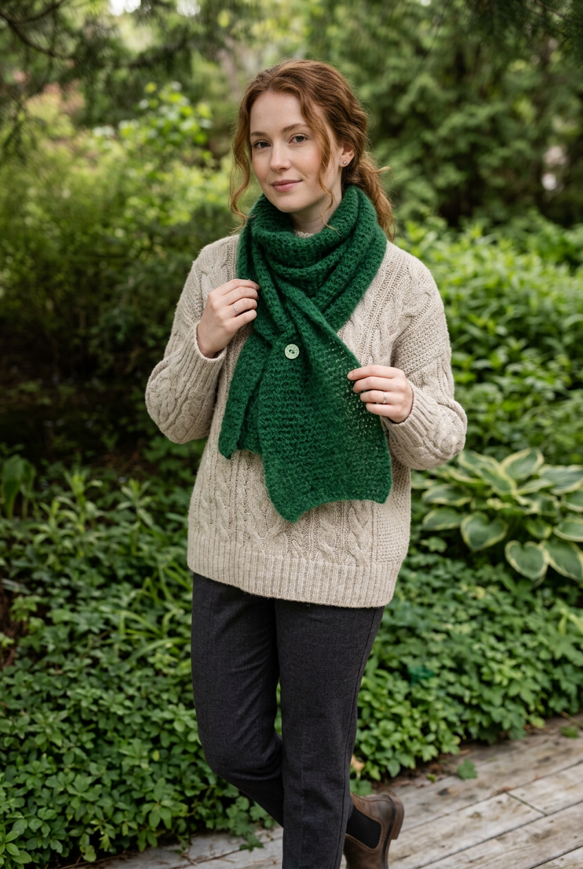 The Moss - Nybegynner skjerfet – The Scarf