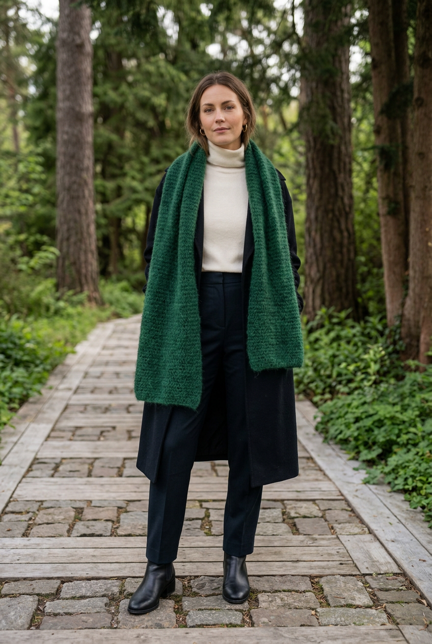 The Moss - Nybegynner skjerfet – The Scarf