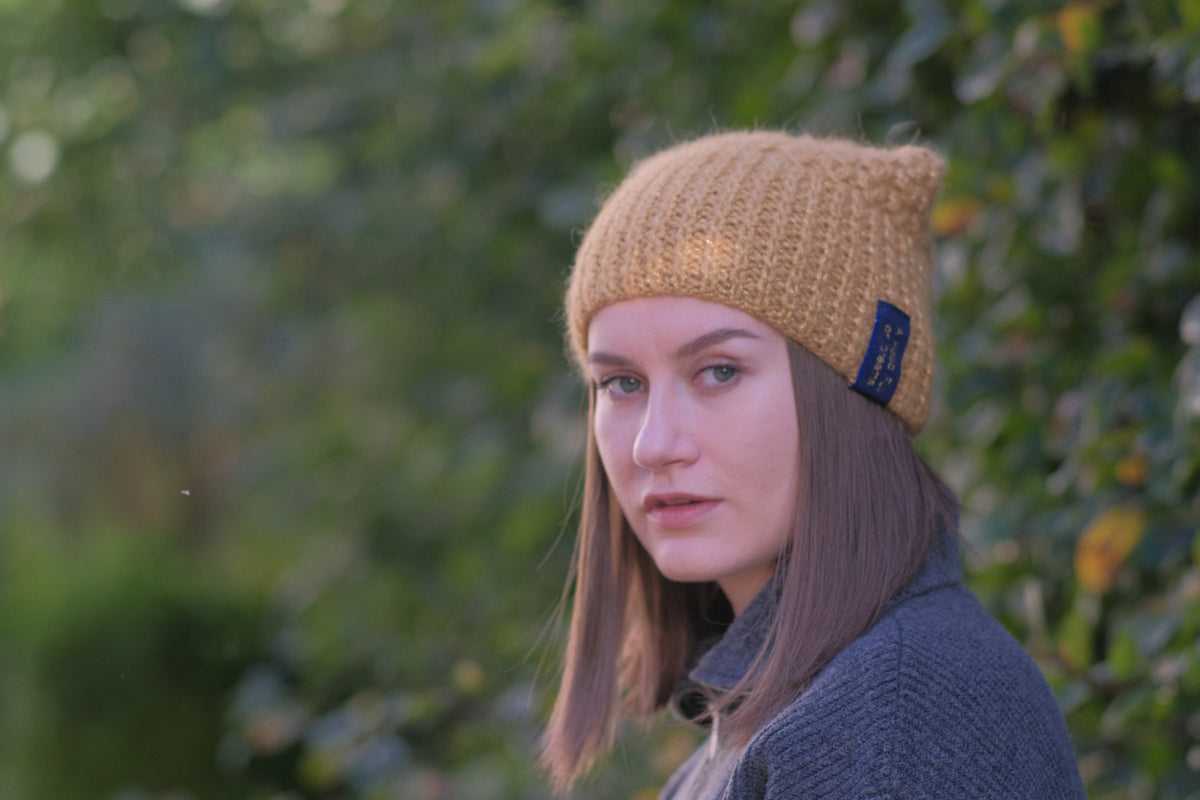 Anna's Hood Scarf - Golden Sky