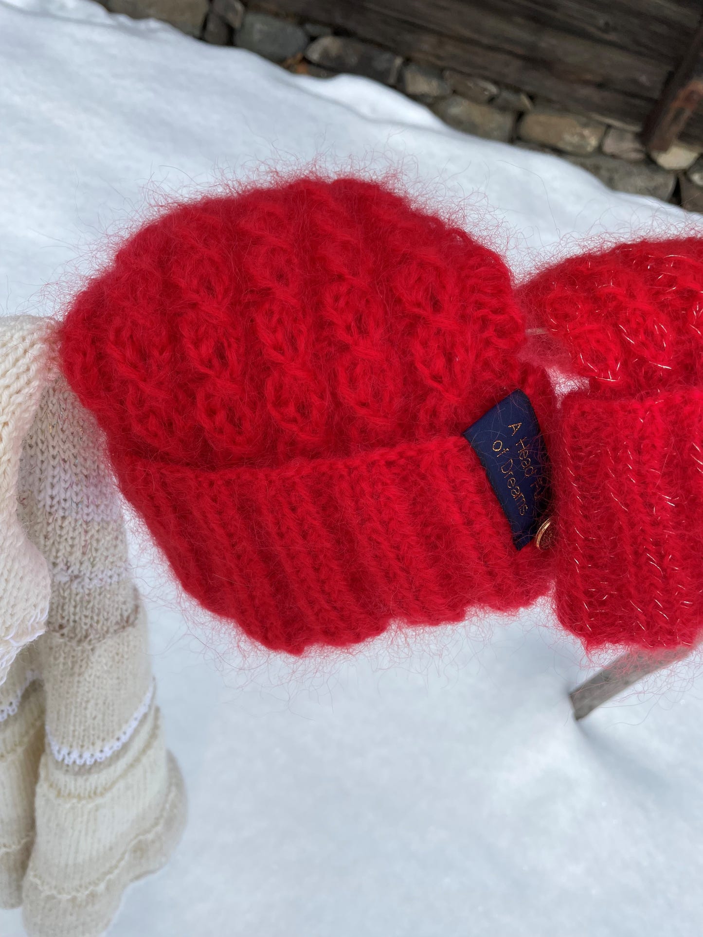 RED - The Beanie  - A HEAD FULL OF DREAMS collections