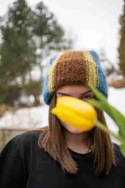 Bohemian Stripes - A HEAD FULL OF DREAMS  - Strikkeoppskrift