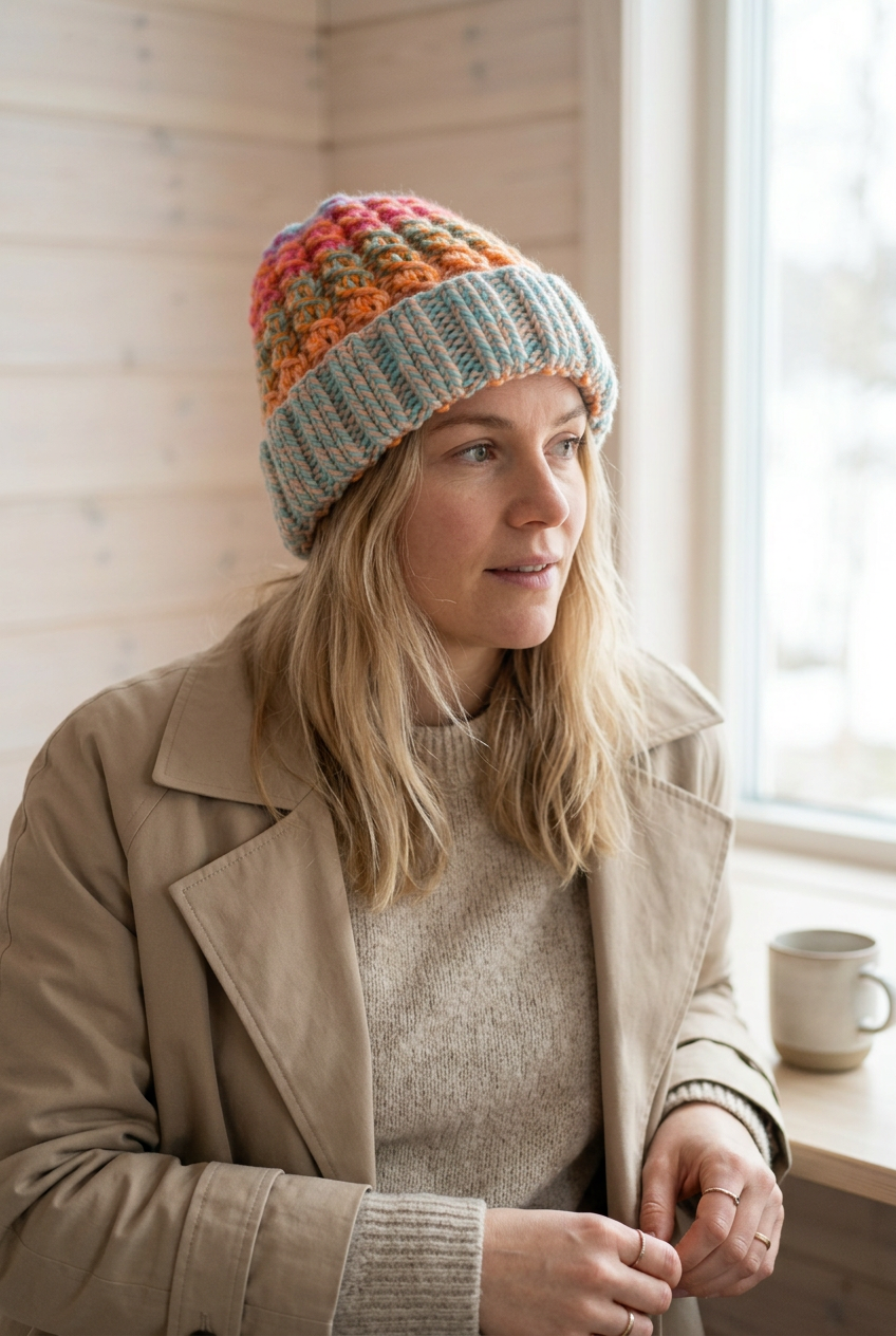 Holiday Hat – The Beanie (AI-generert bilde)