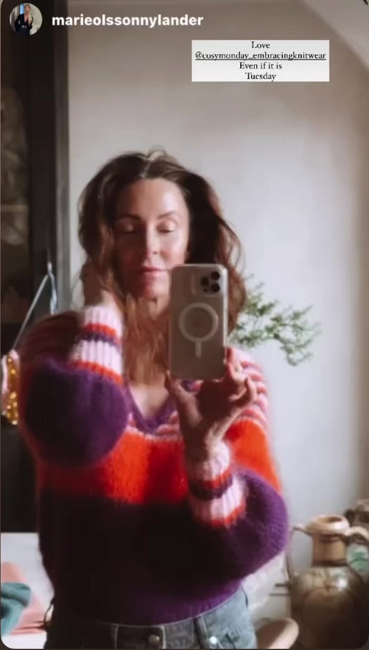 Pink & Lilac - Day`n`Night - Strikkeoppskrift