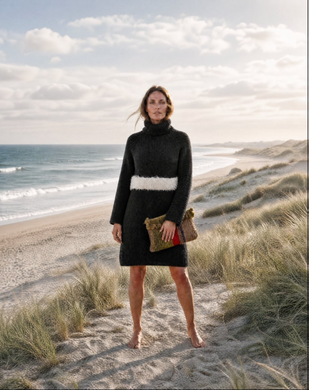 Oppskriftshefte med kjole, shrug, skjerf, clutch og rosett – The Carolyn Capsule fra CosyMonday