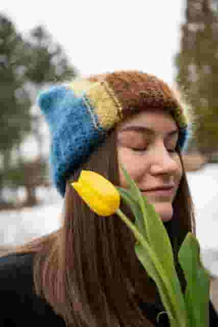 Bohemian Stripes – knitting pattern for striped bohemian hat