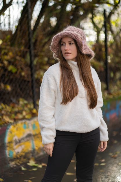 Anastasia - My Pink & Brown Bohemian Hat