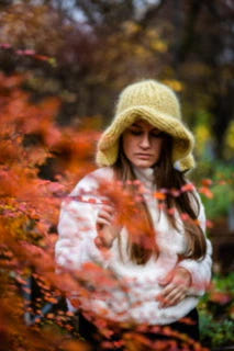 Blue - My Bohemian Blue Hat - Strikkeoppskrift - One Size