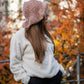Anastasia - My Pink & Brown Bohemian Hat - Pattern - One Size