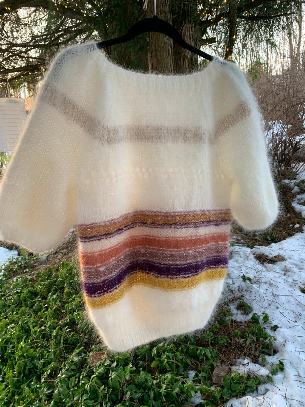 ALWAYS IN MY HEAD - White Dreams - Knitting pattern