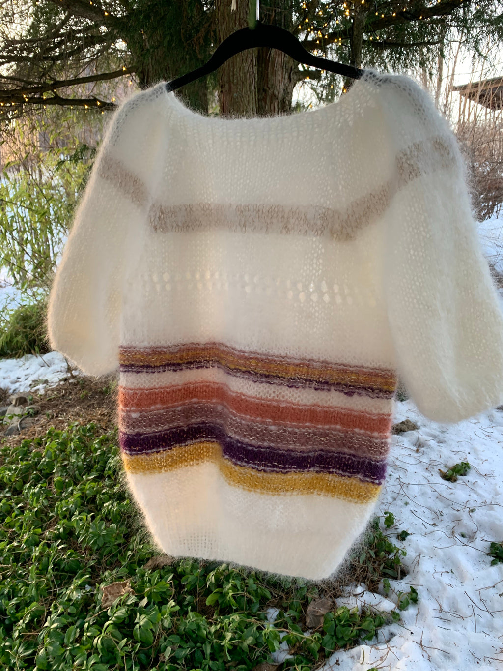 ALWAYS IN MY HEAD - White Dreams - Knitting pattern