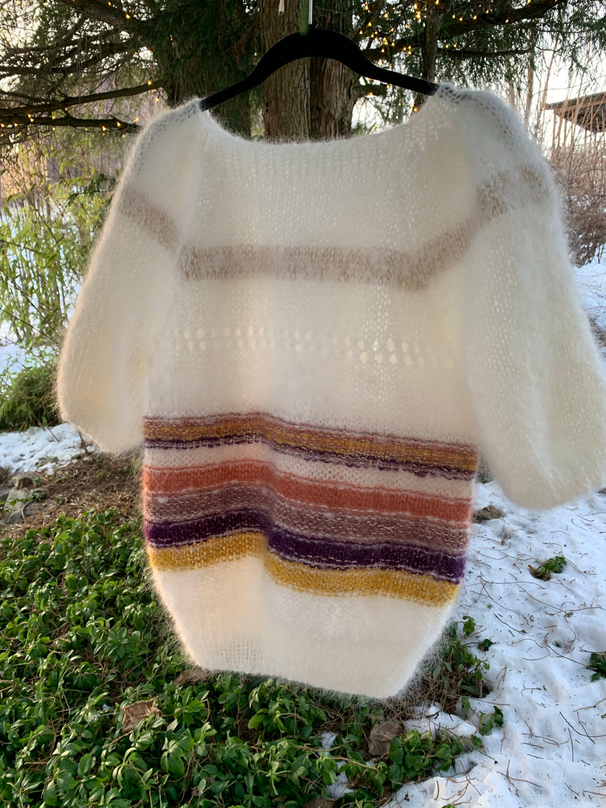 ALWAYS IN MY HEAD - White Dreams - Knitting pattern