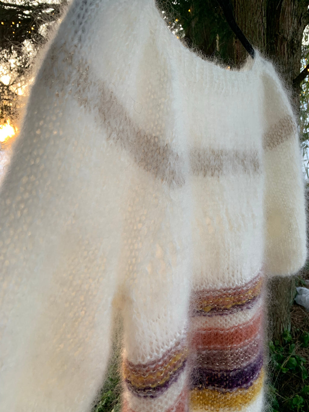 ALWAYS IN MY HEAD - White Dreams - Knitting pattern