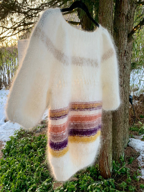 ALWAYS IN MY HEAD - White Dreams - Knitting pattern
