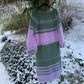 My Cosy Winter Dress | Strikkeoppskrift på lang mohairkjole
