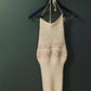 My White Open Slipdress